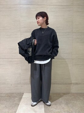 後藤綾乃さん（レディース・165cm）の秋コーディネート