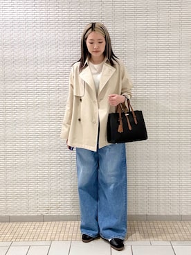 後藤綾乃さん(レディース・165cm)の春コーディネート