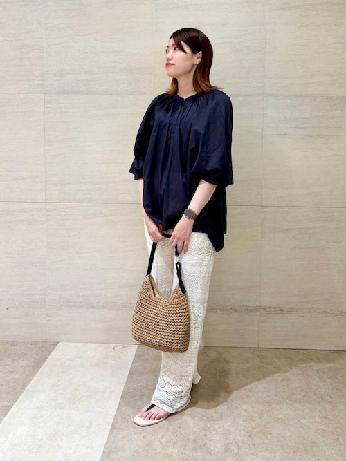 アーバンリサーチドアーズ コットンボイルロールアップスリーブ