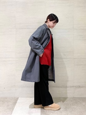 後藤綾乃さん（レディース・165cm）の冬コーディネート