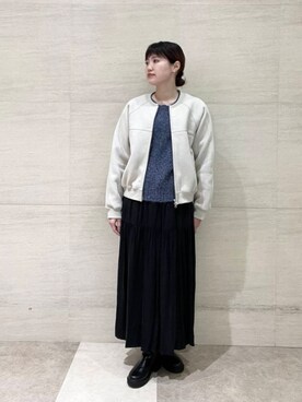 後藤綾乃さん（レディース・165cm）の秋コーディネート