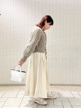 後藤綾乃さん（レディース・165cm）の秋コーディネート