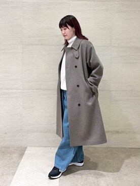 後藤綾乃さん（レディース・165cm）の冬コーディネート