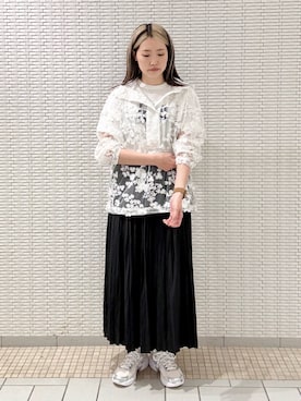 後藤綾乃さん（レディース・165cm）の春コーディネート