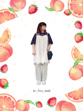 みぃさん(レディース・157cm)の夏コーディネート