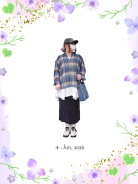 みぃさん(レディース・157cm)の夏コーディネート