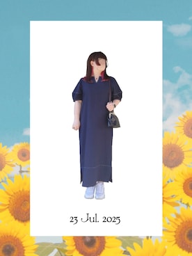 「アイテム（イヤリング）」を使った、みぃさん（レディース・157cm）の夏コーディネート