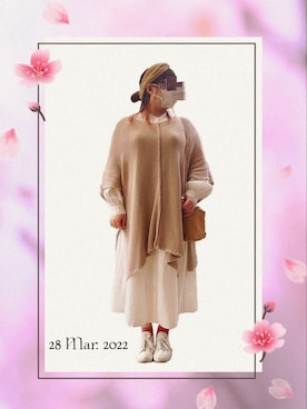 バンドカラーギャザーワンピース の人気ファッションコーディネート Wear