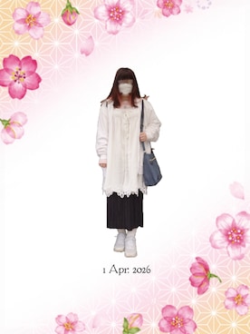 みぃさん(レディース・157cm)の春コーディネート