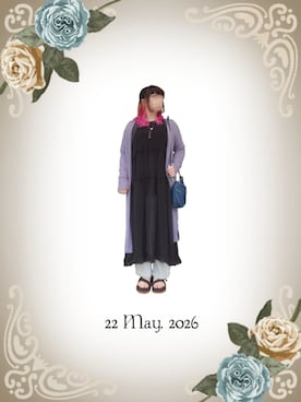 「Green　Parks（グリーンパークス）のアイテム」を使った、みぃさん（レディース・157cm）の夏コーディネート