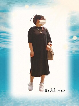 ワンピース ドレスを使った ぽっちゃりコーデ の人気ファッションコーディネート Wear