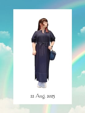 「アイテム（イヤーカフ）」を使った、みぃさん（レディース・157cm）の秋コーディネート