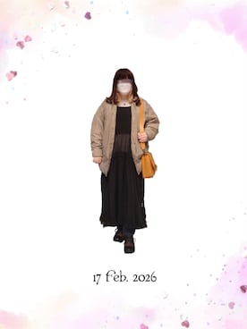 「EDWIN（エドウィン）のアイテム（パンツ）」を使った、みぃさん（レディース・157cm）の春コーディネート