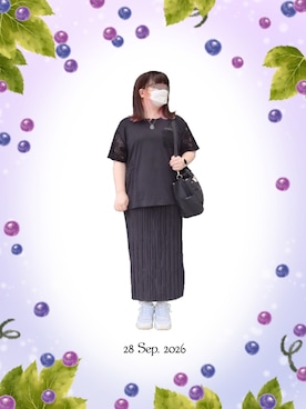 みぃさん（レディース・157cm）の秋コーディネート