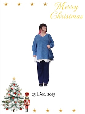 「apres jour clair（アプレジュールクレア）のアイテム」を使った、みぃさん（レディース・157cm）の冬コーディネート