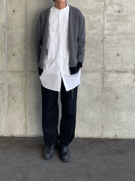 「RYO TAKASHIMA（リョウタカシマ）のアイテム（パンツ）」を使った、kantaさん（メンズ・176cm）の秋コーディネート