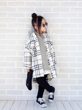 ss・_・さん(キッズ・110cm)の秋コーディネート