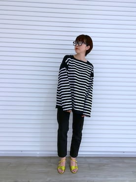 sanako_yoshidaさん（レディース・157cm）の夏コーディネート