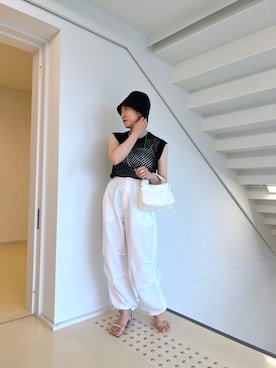 sanako_yoshidaさん（レディース・157cm）の夏コーディネート