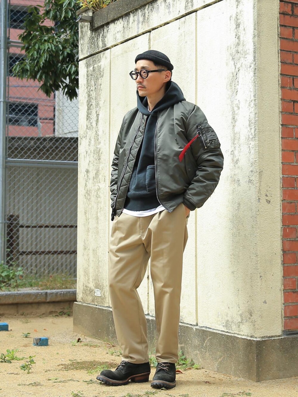 全国販売店 ALPHA 20004 MA-1 JAPAN FIT BIGサイズ ブラック 【公式通販】