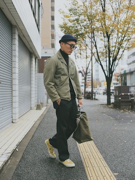 Leeさん（メンズ・174cm）の冬コーディネート