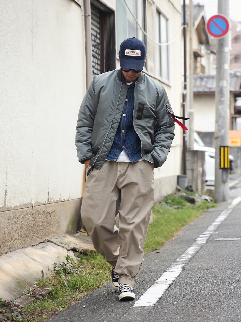 Lee｜Alpha IndustriesのMA-1を使ったコーディネート - WEAR