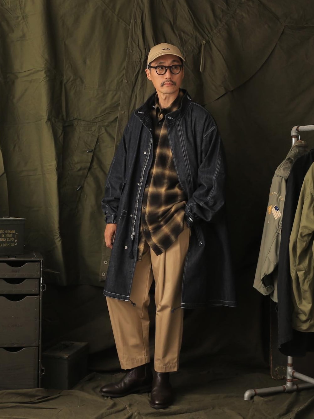 WAIPER.inc WA-M65D M-65 フィッシュテールパーカー MADE FROM OKAYAMA