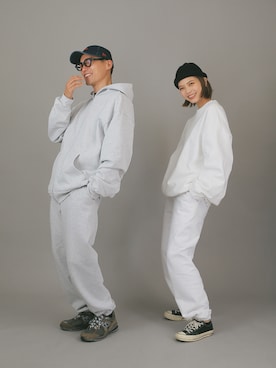 「WAIPER.inc（ワイパーインク）のアイテム（パンツ）」を使った、Leeさん（メンズ・174cm）の冬コーディネート