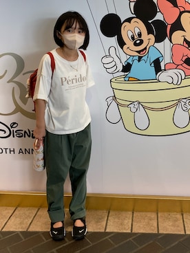 「Right-on（ライトオン）のアイテム（パンツ）」を使った、koudyさん（キッズ・130cm）の夏コーディネート
