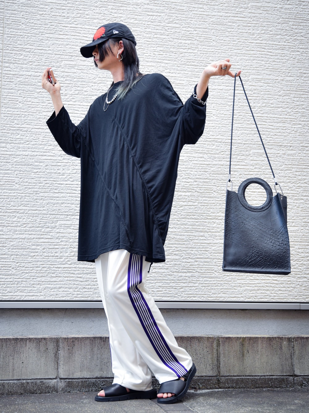 Needlesホワイト トラックジャケットXL Needlesのアイテム（ホワイト系）を使った「トラックジャケット