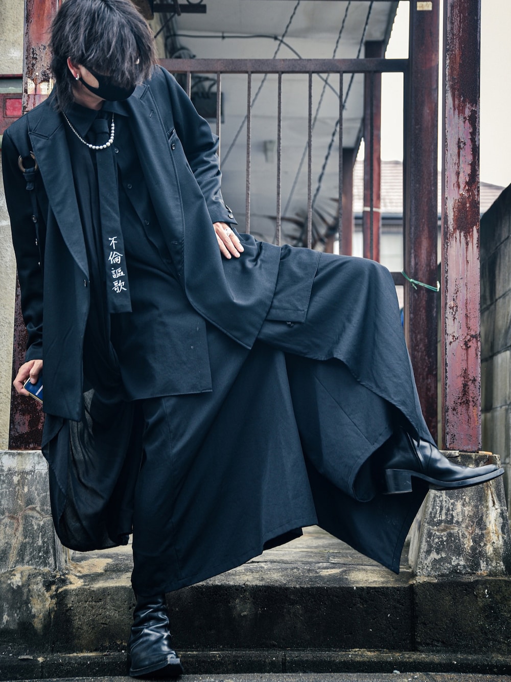 Yohji yamamoto あしたのジョー　ネクタイ Yohji Yamamoto メッセージタイ - ヨウジ ヤマモト ネクタイ