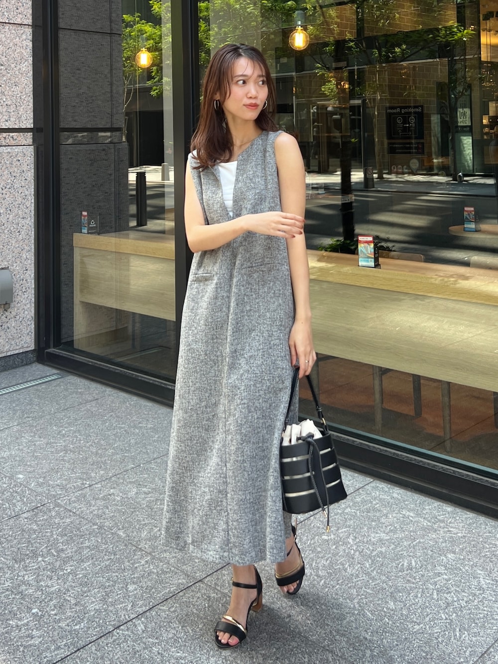 Takako.S.☆様 ツィードジャンパースカート シルクネップツイード ジャンパースカート（OPWSSW0510