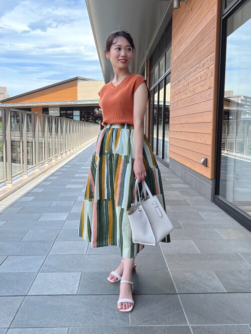 Chez Toiいたみかなこさんのスカートを使ったコーディネート Zozotown Chez Toiいたみかなこさんのスカートを使ったコーディネート Zozotown