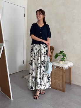 いたみかなこさん(レディース・161cm)の夏コーディネート