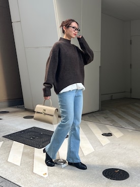 いたみかなこさん（骨格ウェーブ・レディース・161cm）の秋コーディネート