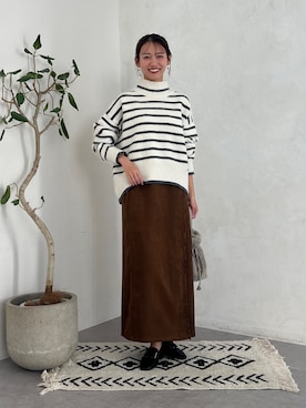 「アイテム（その他）」を使った、いたみかなこさん（レディース・161cm・30代）の秋コーディネート