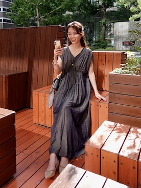 いたみかなこさん(レディース・161cm)の夏コーディネート