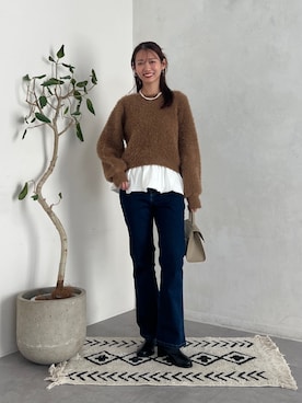 「アイテム（その他）」を使った、いたみかなこさん（レディース・161cm・30代）の秋コーディネート
