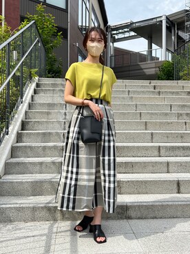 いたみかなこさん（レディース・161cm）の夏コーディネート