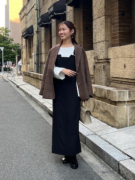 「アイテム（その他）」を使った、いたみかなこさん（レディース・161cm・30代）の秋コーディネート
