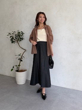 いたみかなこさん（レディース・161cm）の春コーディネート