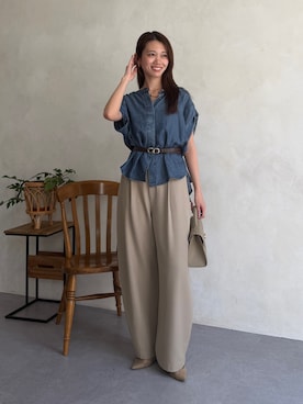 いたみかなこさん(レディース・161cm)の春コーディネート