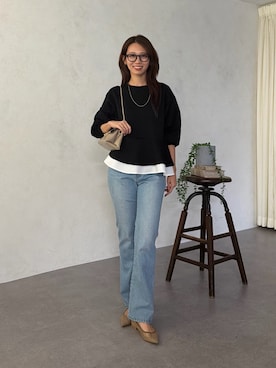 いたみかなこさん(レディース・161cm)の秋コーディネート
