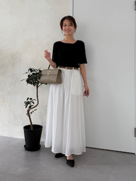 いたみかなこさん(レディース・161cm)の夏コーディネート