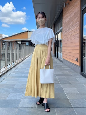 いたみかなこさん（レディース・161cm）の夏コーディネート