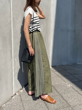 いたみかなこさん（レディース・161cm）の夏コーディネート