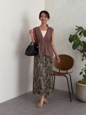 いたみかなこさん(レディース・161cm)の夏コーディネート