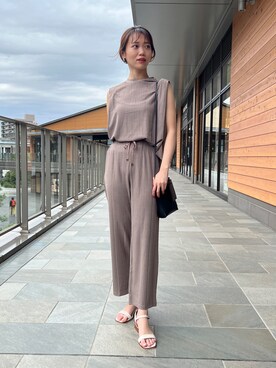 いたみかなこさん(レディース・161cm)の夏コーディネート