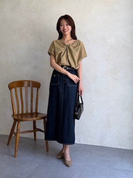 いたみかなこさん(レディース・161cm)の夏コーディネート