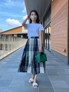 いたみかなこさん（レディース・161cm）の夏コーディネート